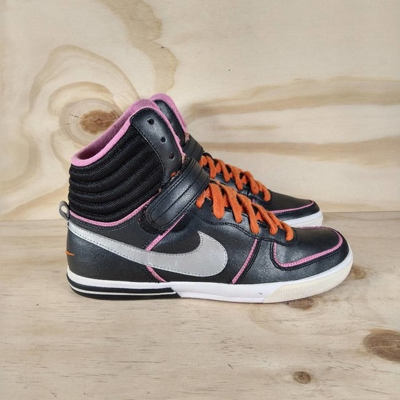 Nike Shoes - Nike - Aeroflight Workout - Sneakers Hi - Black/Pink - Women's - 8 -365965-001